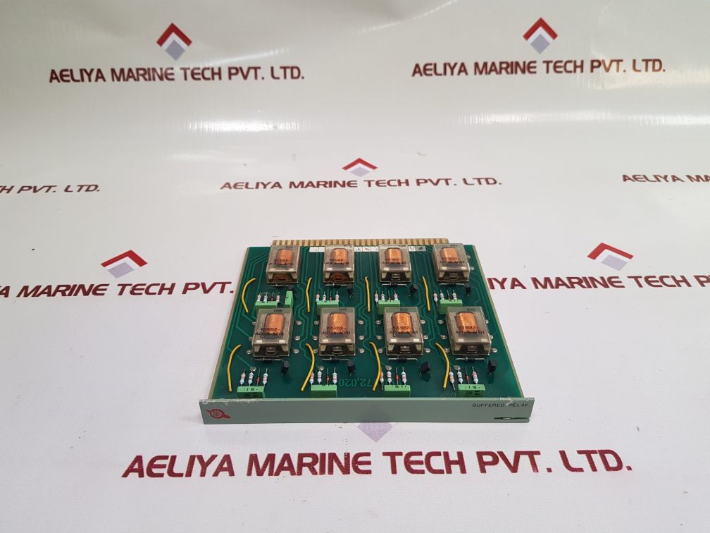 Soren T. Lyngso 99007100 V01 Buffered Relay Board Used
