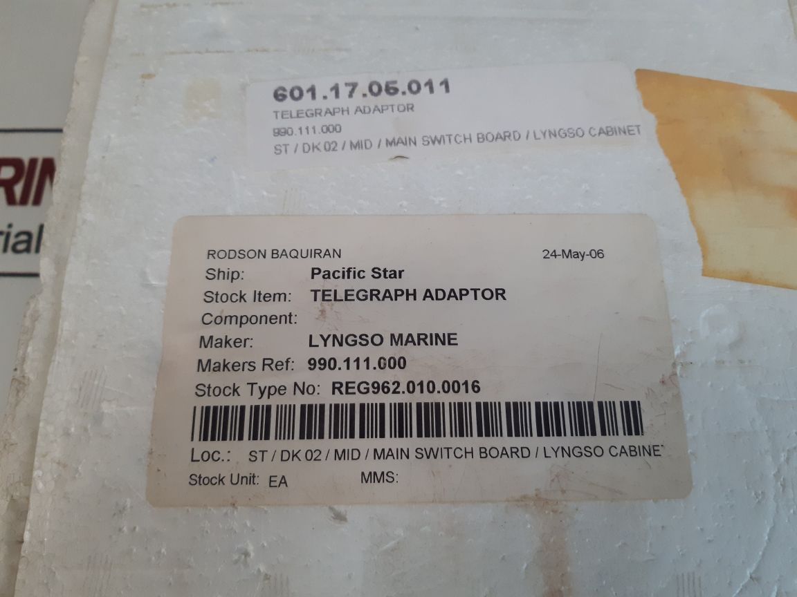 Soren T. Lyngso 990111 Telegraph Adaptor