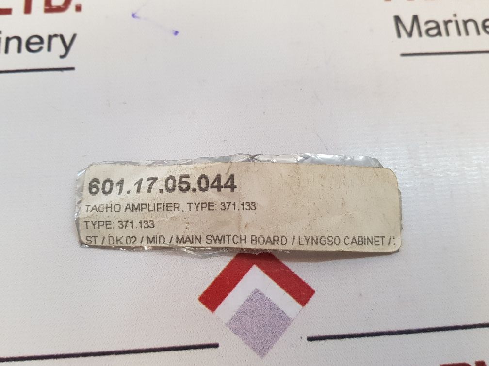 Soren T.Lyngso 371 24V.Dc. Electronic Tacho System 371133000 V03