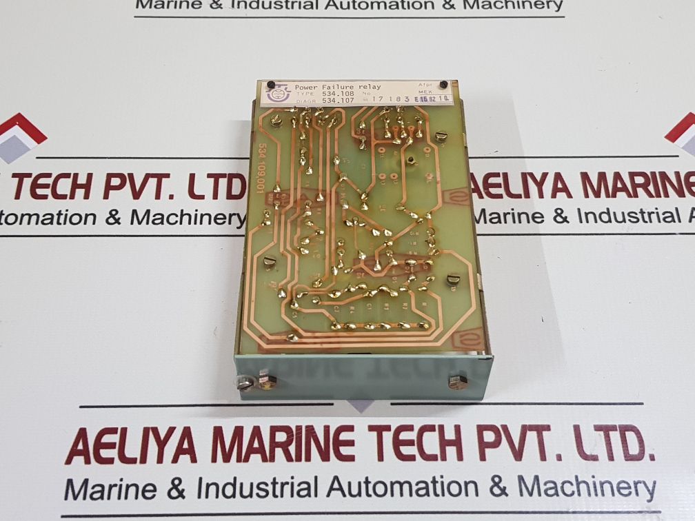 Soren T.Lyngso 534.108 Power Failure Relay
