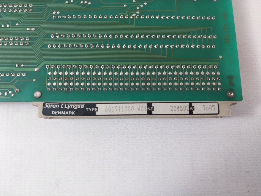 Soren T.Lyngso 601911000 V01 Pcb Card Nr: 204502