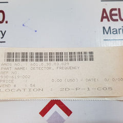 Soren T.Lyngso 930.617 Frequency Detector 930.619.002