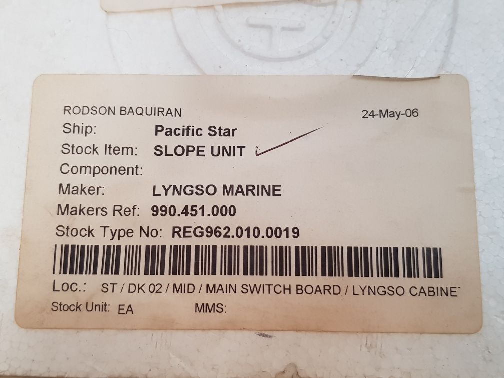 Soren T.Lyngso 990-451 Pcb Card 762075