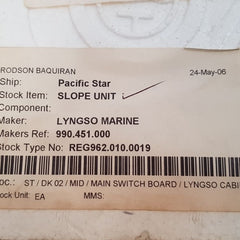 Soren T.Lyngso 990-451 Pcb Card 762075