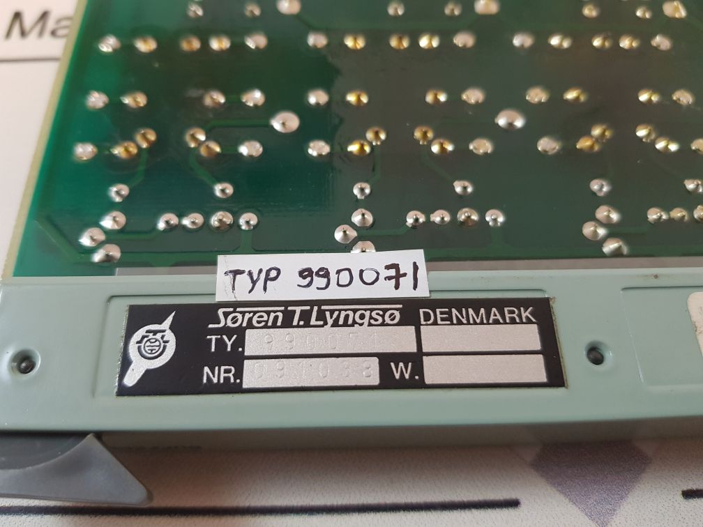 Soren T.Lyngso 990071 Pcb Card
