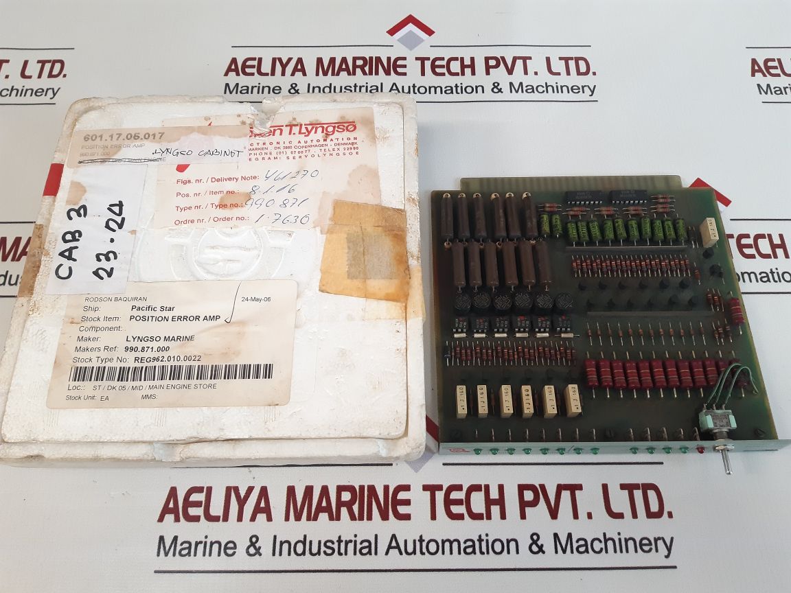 Soren T.Lyngso 990671 Pcb Card 990.672.003