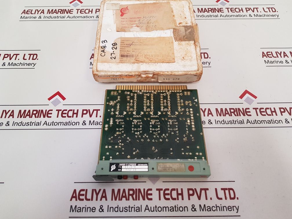 Soren T.Lyngso 990876 Position Signal Amplifier