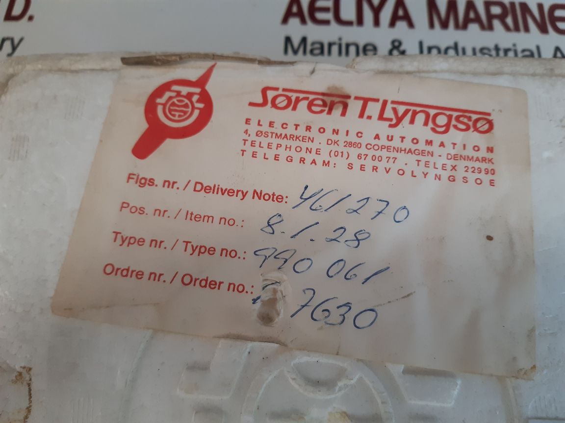 Soren T.Lyngso 990 061 Input Buffer