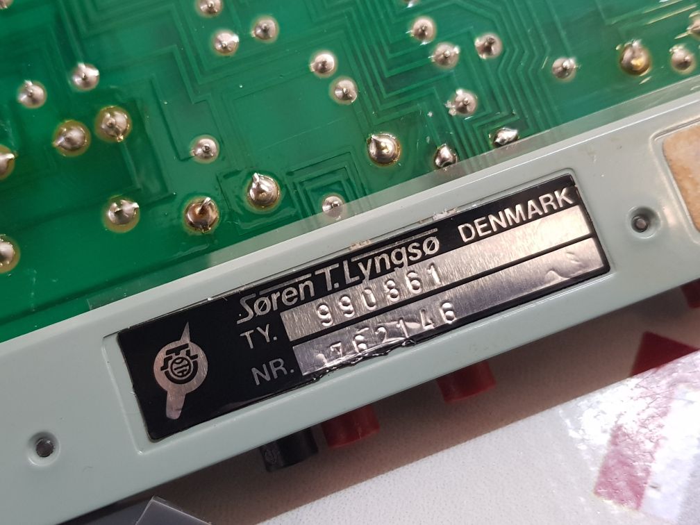 Soren T.Lyngso 990 861 Tacho Selector 762146