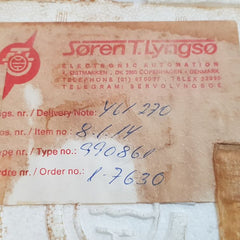 Soren T.Lyngso 990 861 Tacho Selector 762146