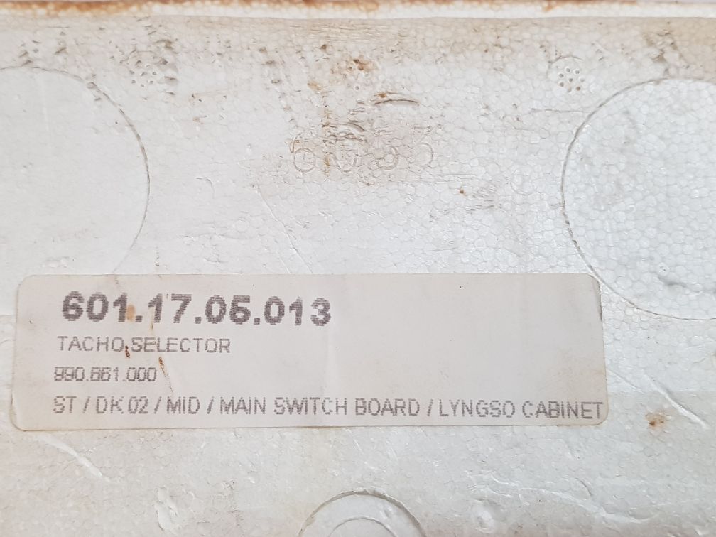 Soren T.Lyngso 990 861 Tacho Selector 762146