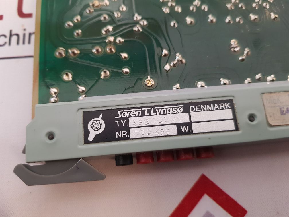 Soren T.Lyngso 992.151 Quadruple Amplifier