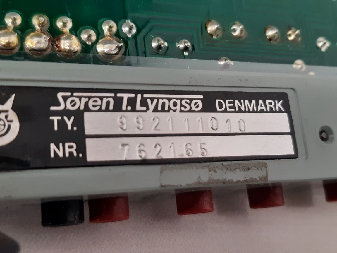 Soren T.Lyngso 992111010 Dead Band Amplifier