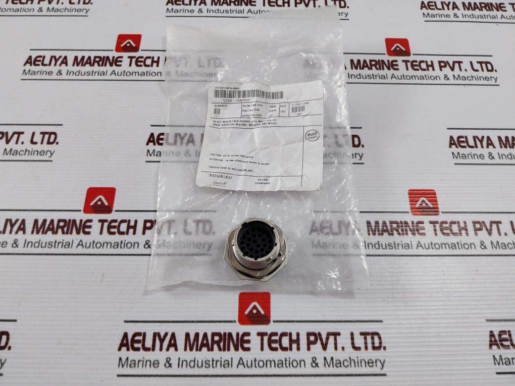 Souriau Ut0W-71626Ph06 26 Way Panel Mount Mil Spec Circular Connector