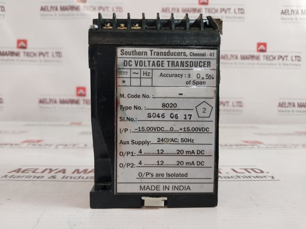 Southern Transducers 8020 Dc Voltage Transducer