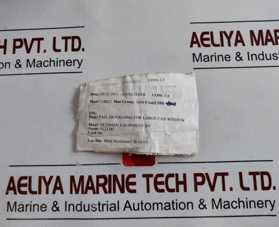 Spal 008-b45-02 24V Defogging Fan 9133145