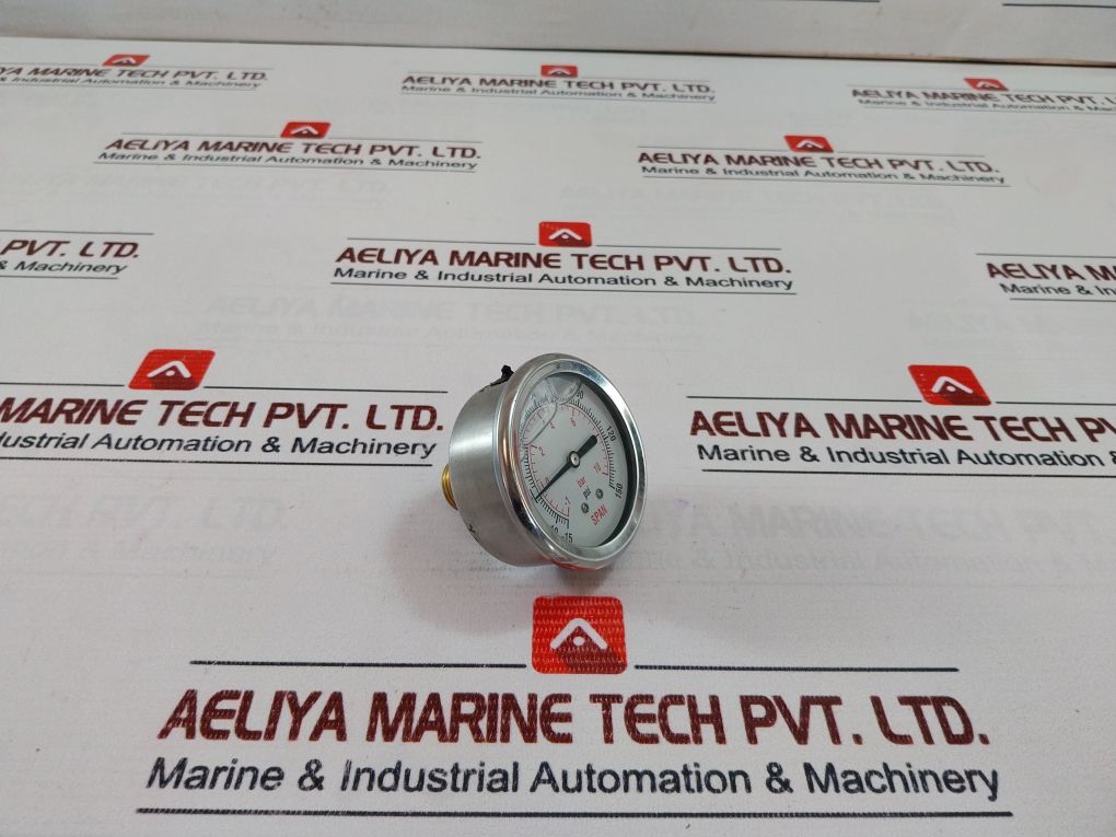 Span -15-0-150 Psi Pressure Gauge