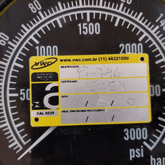 Span 0-3000 Psi Pressure Gauge 0-200 Bar