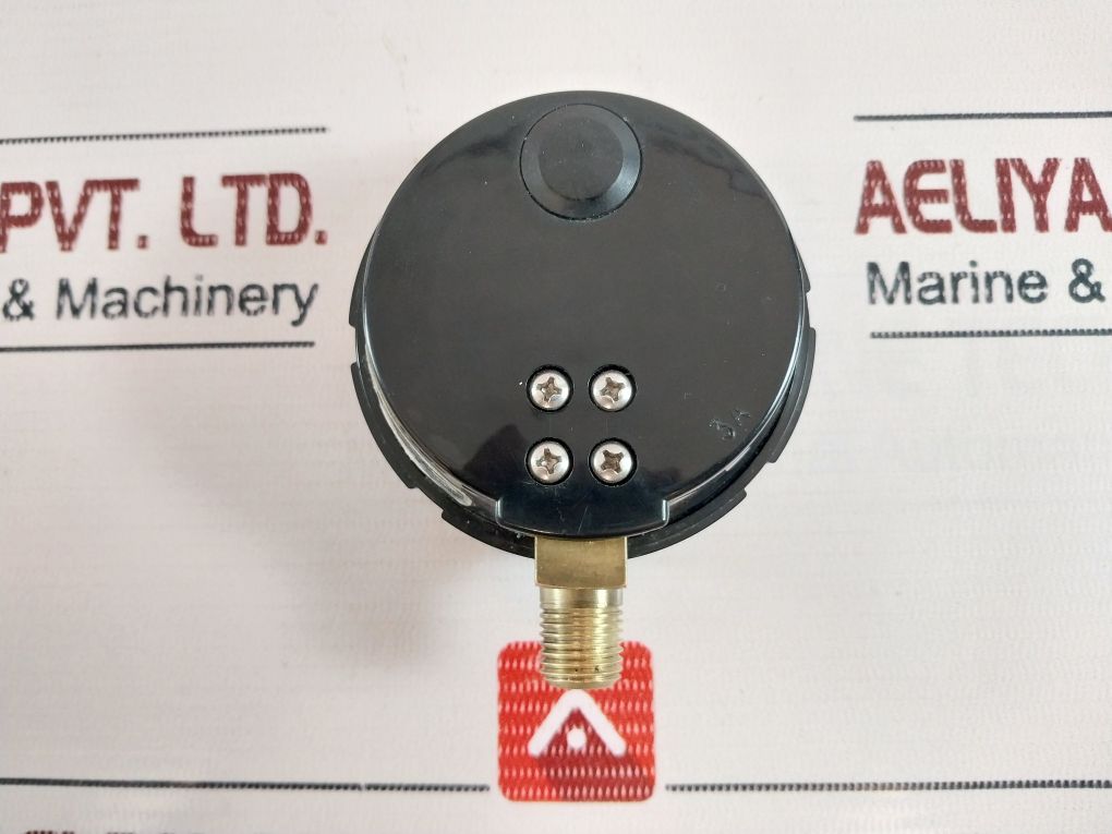 Span 02-1124-t Pressure Gauge 0-5000 Psi 3A