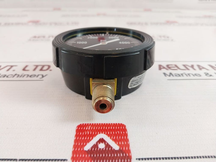 Span 02-1124-t Pressure Gauge 0-5000 Psi 3A