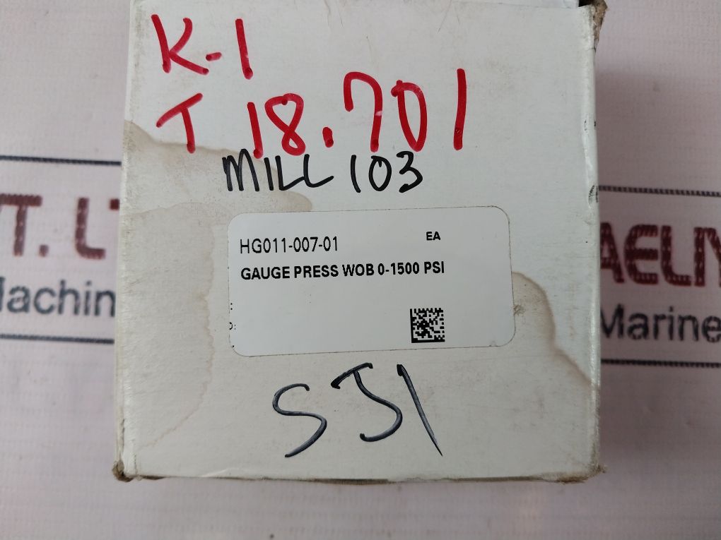 Span 02-1229-t Pressure Gauge 0-1500 Psi