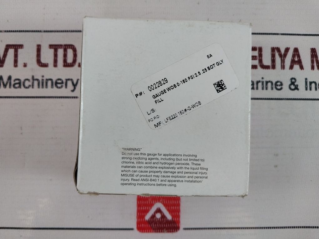 Span 02-1899-t Pressure Gauge