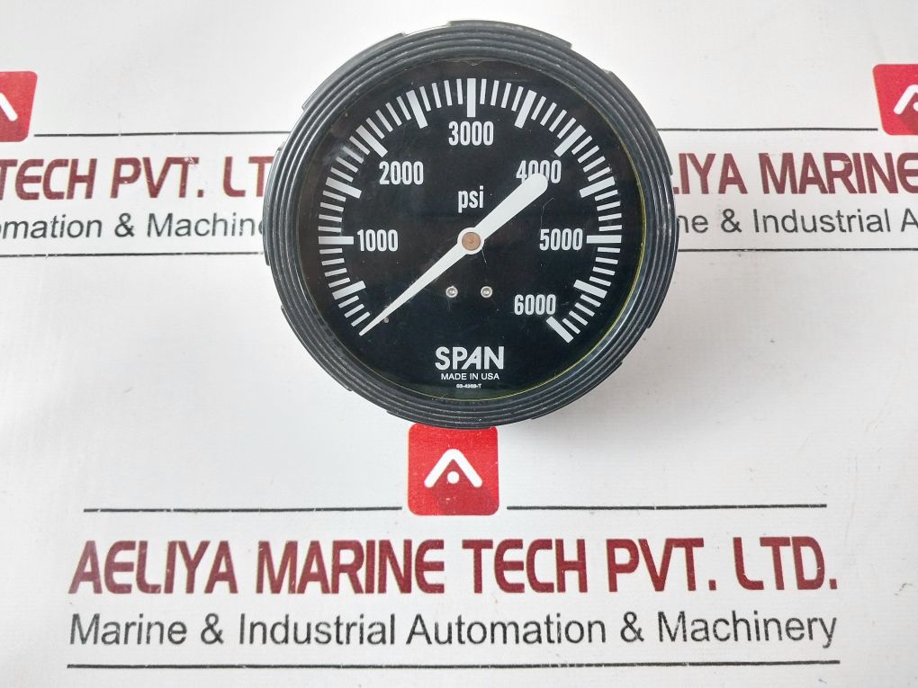 Span 03-4269-t Pressure Gauge Free Shipping