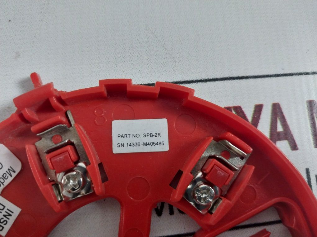 Lot Of 7X Ziton Spb-2R Addressable Base Sounder Mounting Base