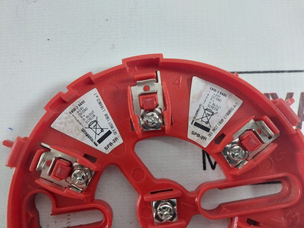 Lot Of 7X Ziton Spb-2R Addressable Base Sounder Mounting Base