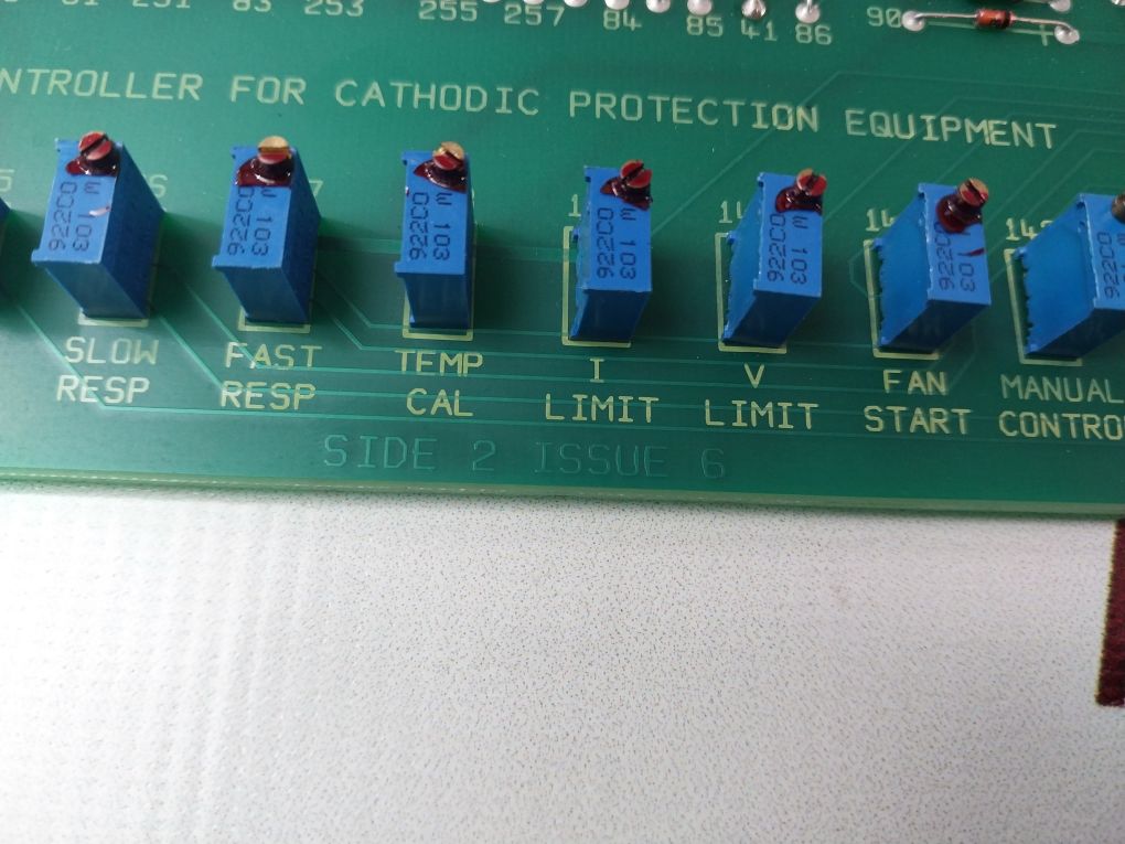 Spec 1622C169 Controller For Cathodic Protection Equipment Re6001/158