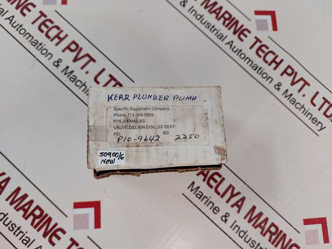 Specific Equipment P76-6-km45-ss Valve