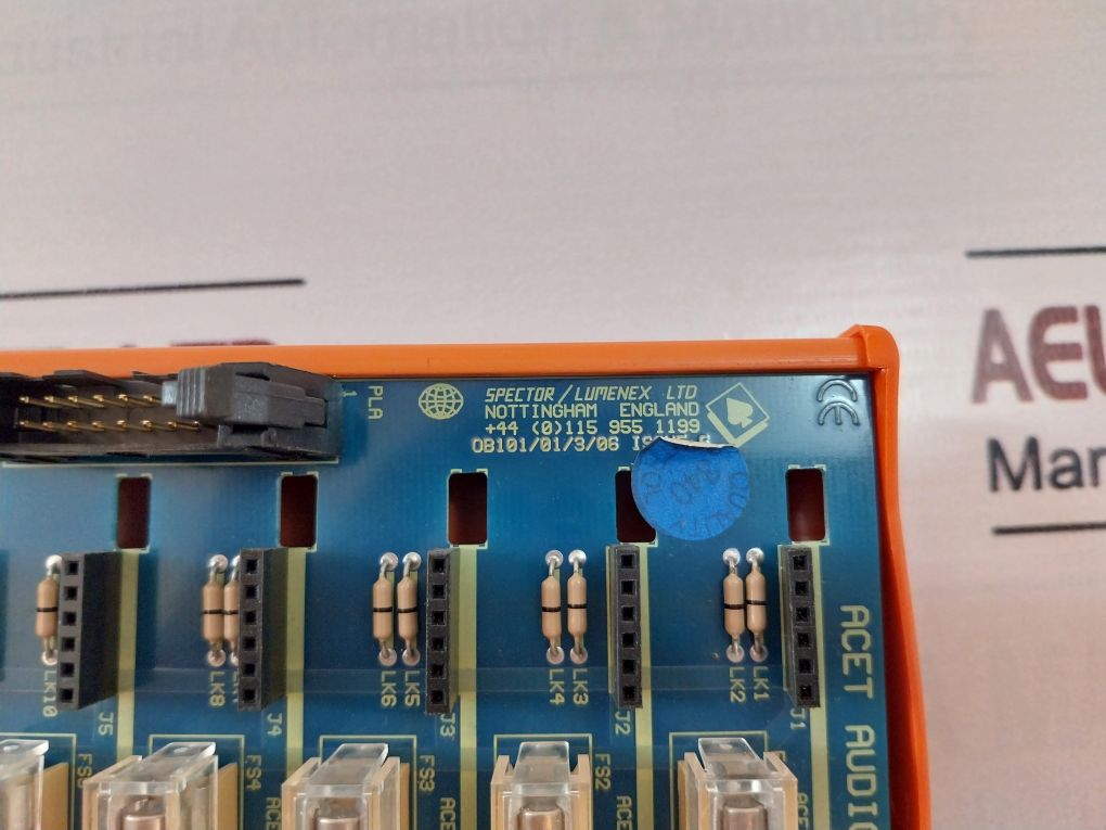 Spector/Lumenex Ob101/01/3/06 Acet Audio Hub 424.03.00.0034