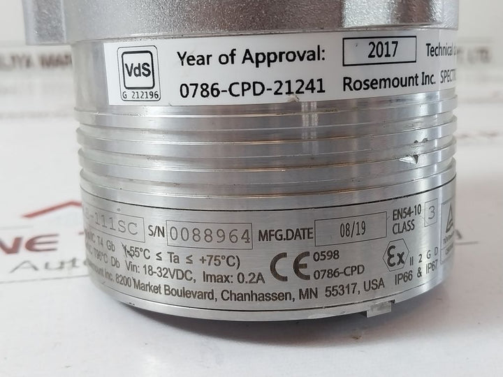 Spectrex 40/40Lb-111Sc Uv-ir Flame Detector