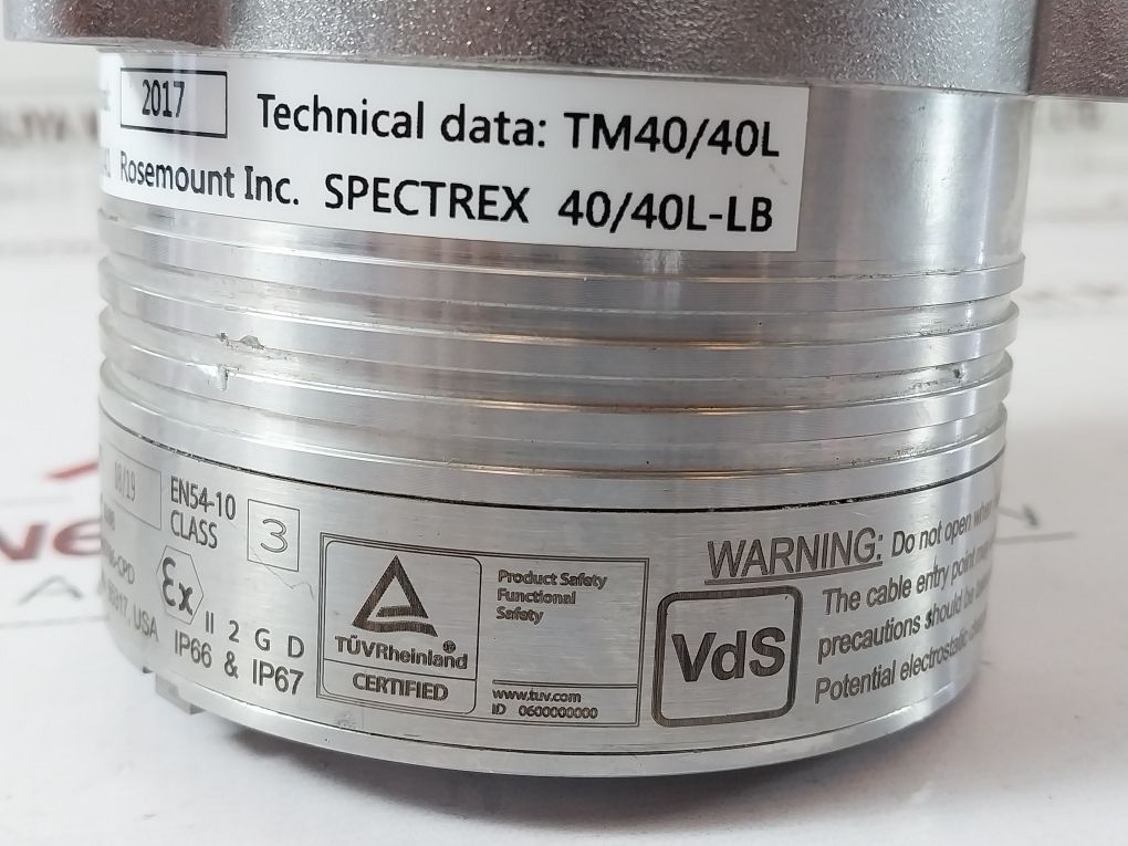 Spectrex 40/40Lb-111Sc Uv-ir Flame Detector