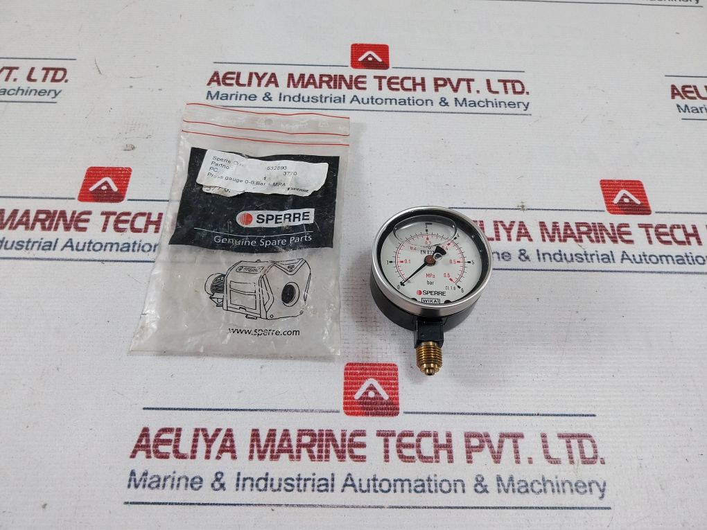 Sperre 0-6 Bar Pressure Gauge
