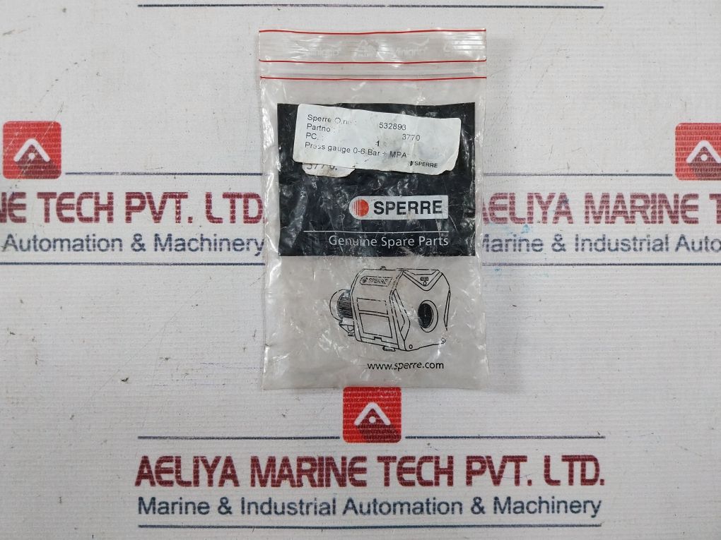 Sperre 0-6 Bar Pressure Gauge