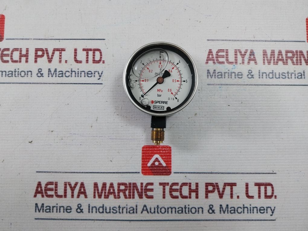 Sperre 0-6 Bar Pressure Gauge