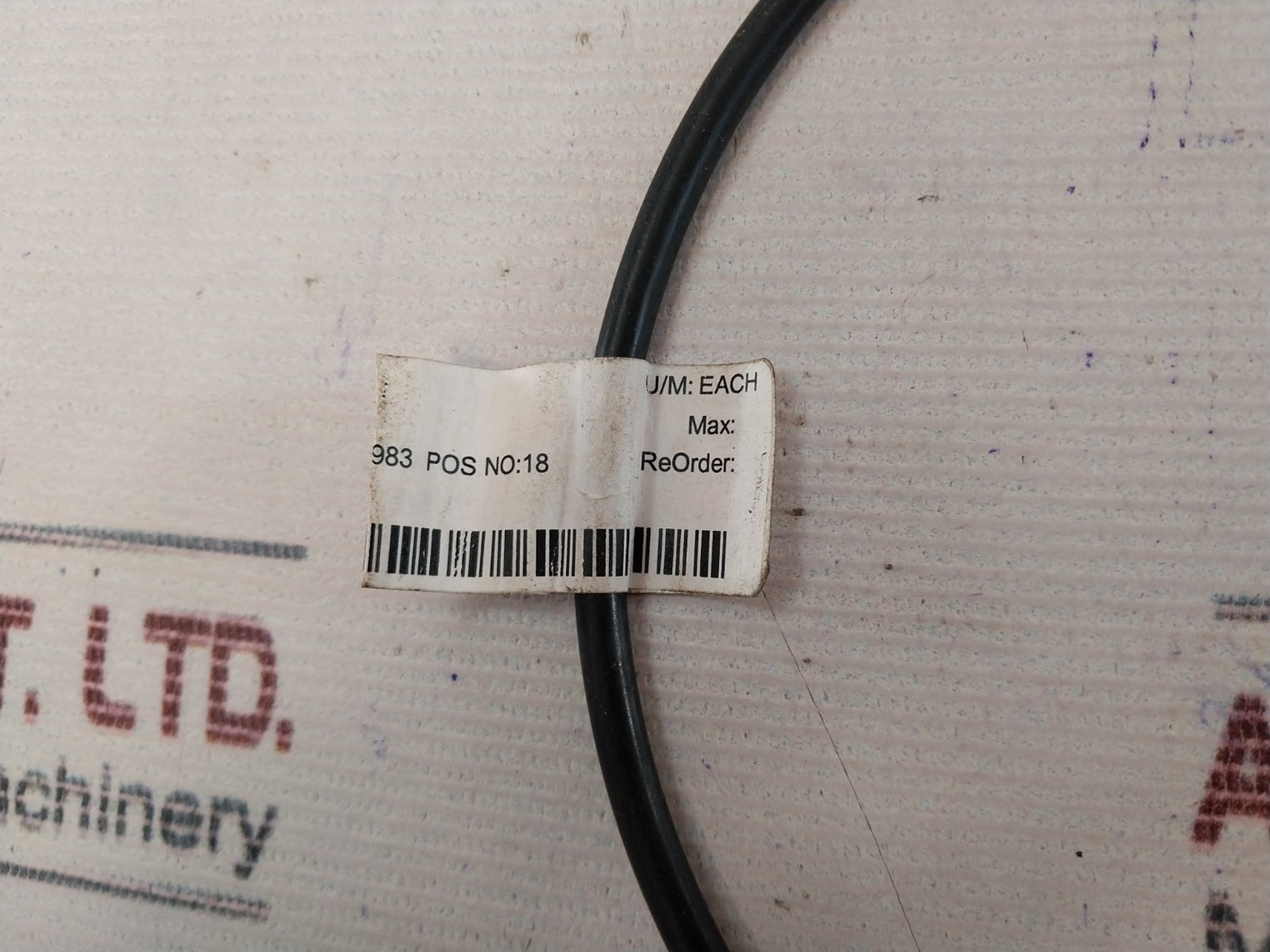 Lot Of 6X Sperre 3983 O-ring Pos. No.18