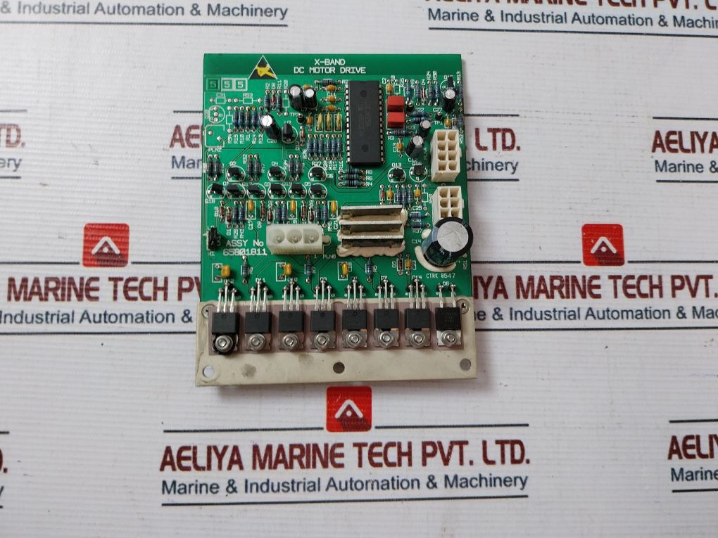 Sperry Marine 65801811 X-band Dc Motor Drive Pcb Card 65801811-5
