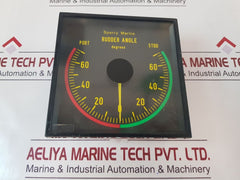 Sperry Marine D3V144S Rudder Angle Indicator Eltroma
