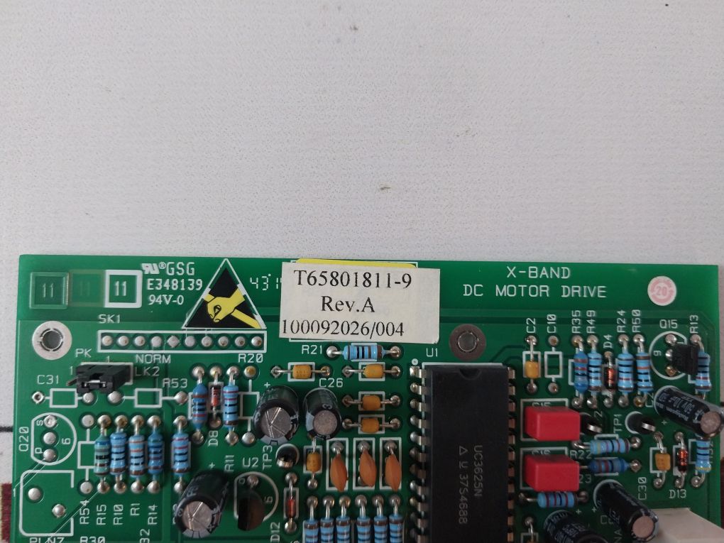 Sperry Marine T65801811-9 X-band Dc Motor Drive 