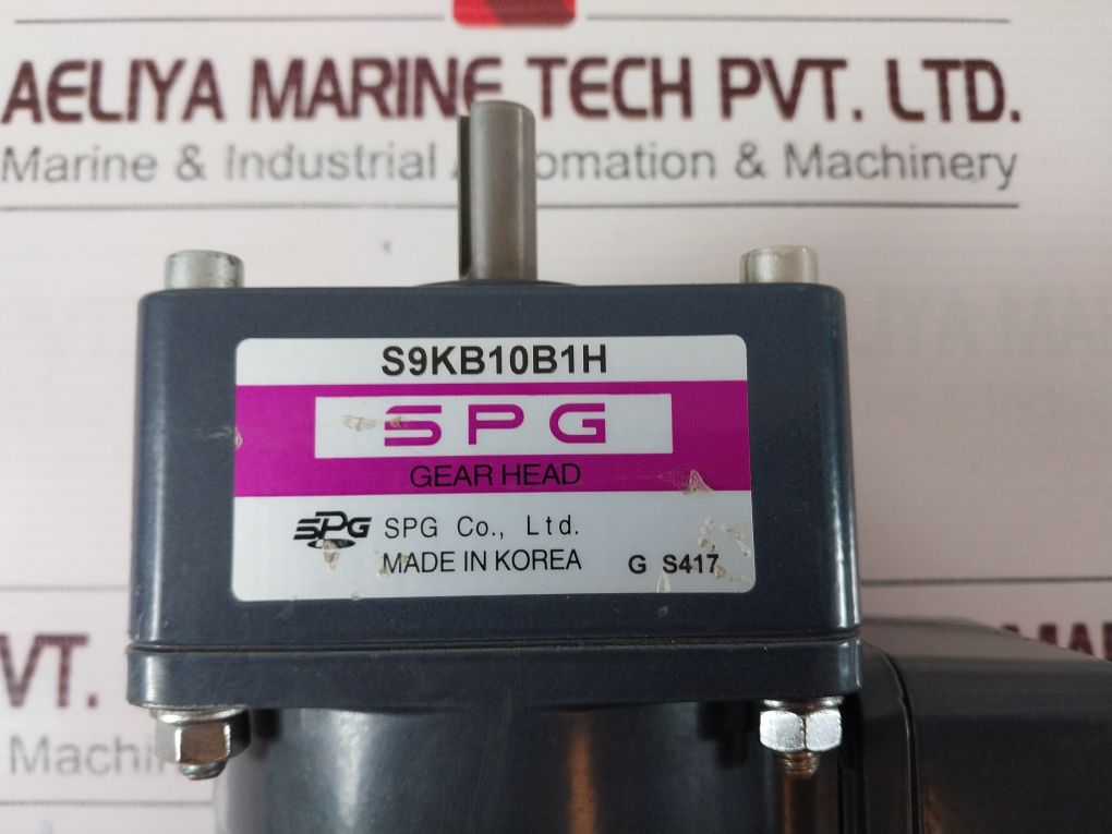 Spg S9I40Gsh-tce Induction Motor With S9Kb10B1H Gear Head
