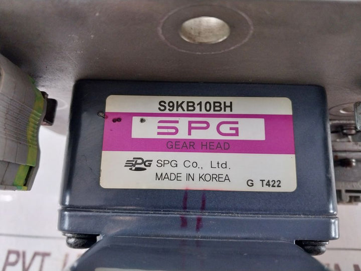 Spg S9Kb10Bh Gear Head With S9R40Gch-tce Reversible Motor