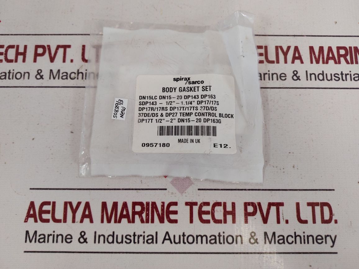 Set Of 3X Spirax Sarco Dn15Lc Dn15 – 20 Dp143 Dp163 Body Gasket Set

