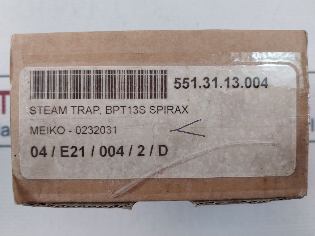 Spirax Sarco Bpt13S Thermostatic Steam Trap 