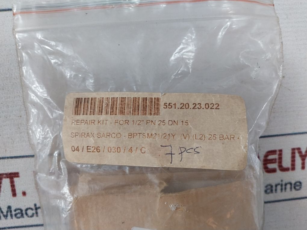 Spirax Sarco Bpt/Sm21/21Y Repair Kit