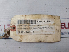 Spirax Sarco Ft14 Ball Float Trap (Flang) Pn16