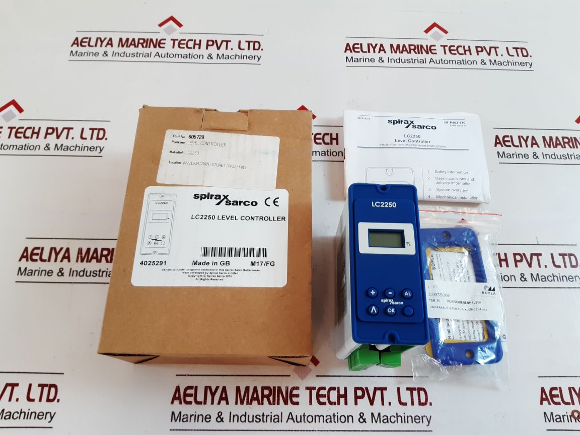 Spirax Sarco Lc2250 Level Controller
