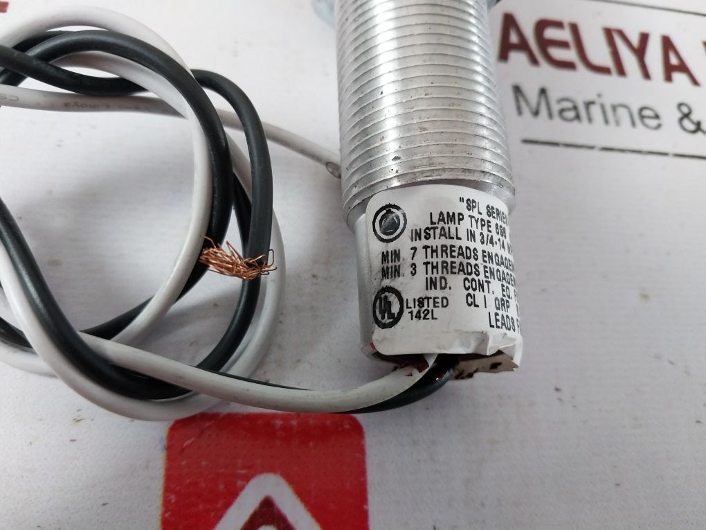 Appleton 6S6 6W 125Vac Max 60 Hz Aluminum Pilot Light Free Shipping