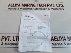Spm Instruments Trx-18 Insulation Foot For Vibration Transducers